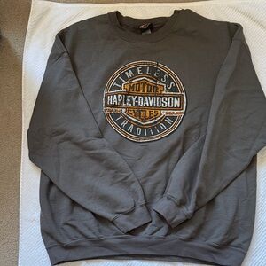 Harley-Davidson Charcoal Crewneck Sweater